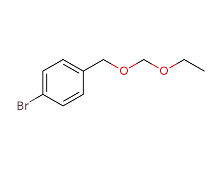 Molecular Structure of 216443-67-3 (4-bromo-1-[(ethoxymethoxy)methyl]benzene)