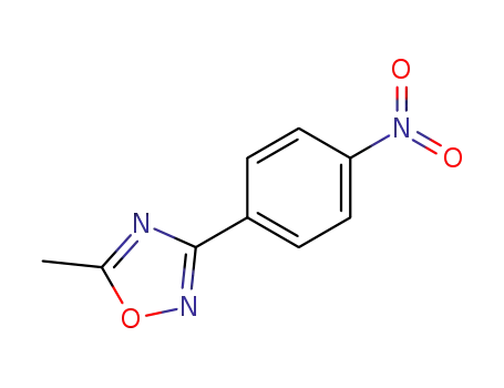 Molecular Structure of 25283-96-9 (5-Methyl-3-(4-nitrophenyl)-1,2,4-oxadiazole)