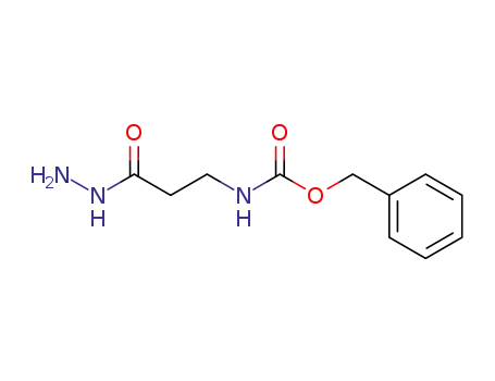 Molecular Structure of 21855-66-3 (benzyl N-[2-(hydrazinecarbonyl)ethyl]carbamate)
