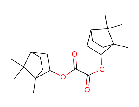 Molecular Structure of 105660-96-6 (oxalic acid dibornyl ester)