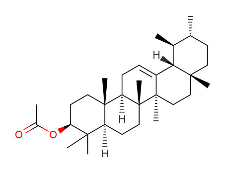 Molecular Structure of 863-76-3 (alpha-Amyrenyl acetate)