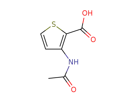 Molecular Structure of 50901-18-3 (3-(Acetylamino)thiophene-2-carboxylic acid)