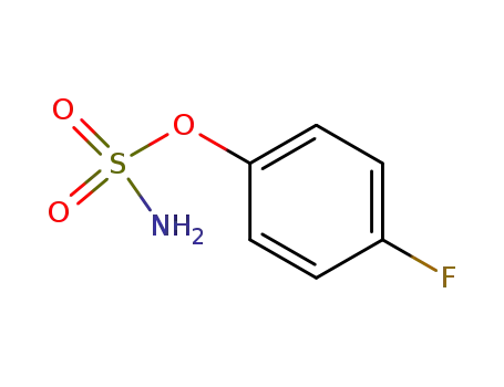 Molecular Structure of 136167-29-8 (Sulfamic acid, 4-fluorophenyl ester)
