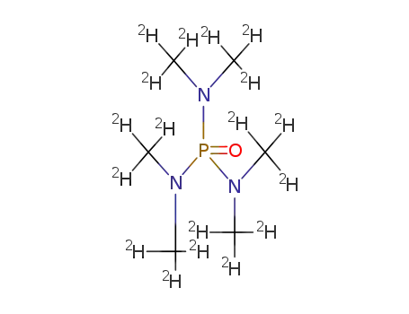 Molecular Structure of 51219-90-0 (HEXAMETHYLPHOSPHORIC TRIAMIDE-D18)