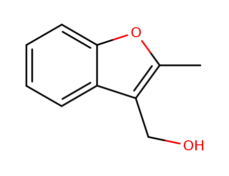Molecular Structure of 53839-34-2 (3-Benzofuranmethanol,  2-methyl-)