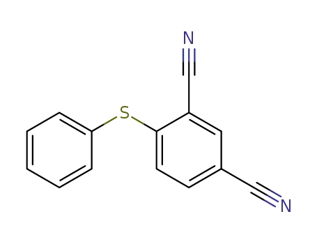 1,3-Benzenedicarbonitrile, 4-(phenylthio)-