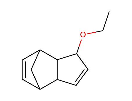 Molecular Structure of 90125-30-7 (4,7-Methano-1H-indene, 1-ethoxy-3a,4,7,7a-tetrahydro-)