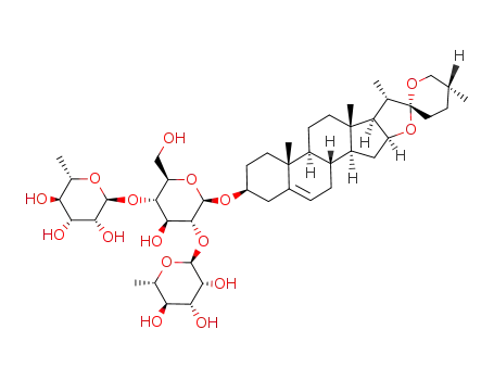 Molecular Structure of 60478-68-4 (Dioscin)