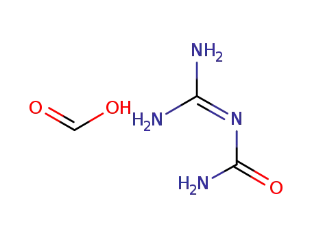Molecular Structure of 10043-39-7 (guanylurea formate)