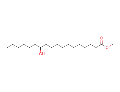 Molecular Structure of 141-23-1 (METHYL 12-HYDROXYSTEARATE)