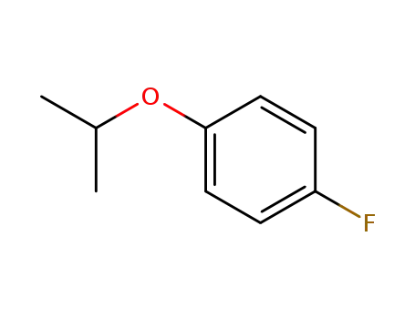Molecular Structure of 459-06-3 (1-Fluoro-4-isopropoxybenzene)