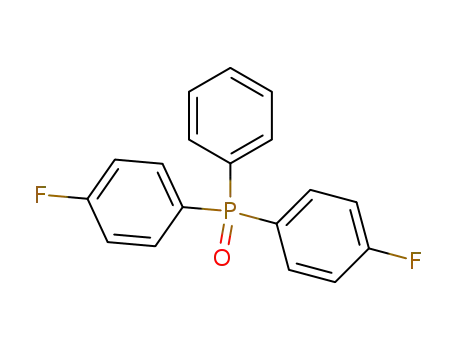 Molecular Structure of 54300-32-2 (BIS(4-FLUOROPHENYL)PHENYLPHOSPHINE OXIDE)
