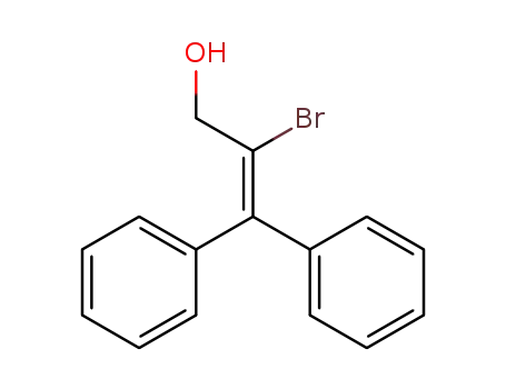 Molecular Structure of 97861-65-9 (2-bromo-3,3-diphenyl-2-propen-1-ol)