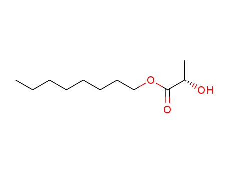 Molecular Structure of 51191-33-4 (octyl (S)-lactate)