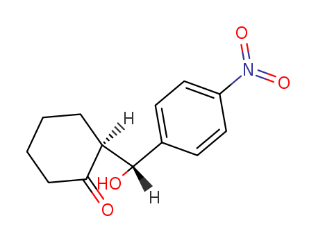 2-[hydroxy-(4-nitrophenyl)methyl]cyclohexan-1-one cas  71444-30-9