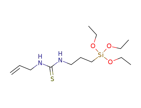 Molecular Structure of 42168-36-5 (1-allyl-3-[3-(triethoxysilyl)propyl]thiourea)