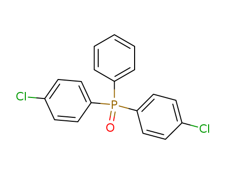 54300-33-3,bis(p-chlorophenyl)phenylphosphine oxide,Phosphineoxide, bis(p-chlorophenyl)phenyl- (7CI); 4,4'-Dichlorotriphenylphosphine oxide;Bis(4-chlorophenyl)phenylphosphine oxide; Bis(p-chlorophenyl)phenylphosphineoxide