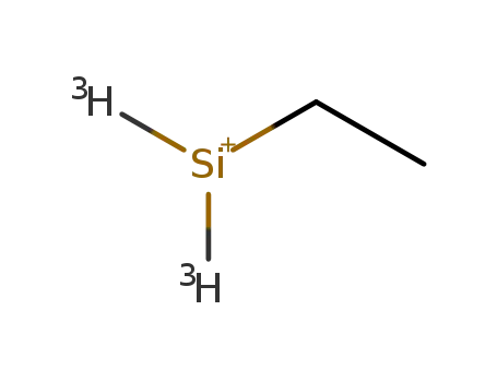 Molecular Structure of 280757-21-3 ([3H<sub>3</sub>]ethylsilylium ion)