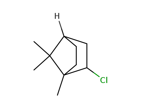 Molecular Structure of 6120-13-4 (Bicyclo[2.2.1]heptane,2-chloro-1,7,7-trimethyl-)
