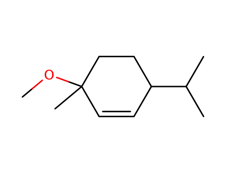 Molecular Structure of 94281-61-5 ((4-isopropyl-1-methyl-2-cyclohexenyl) methyl ether)