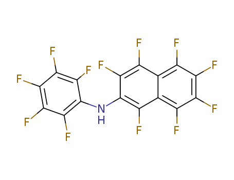 2-Naphthalenamine,1,3,4,5,6,7,8-heptafluoro-N-(2,3,4,5,6-pentafluorophenyl)-