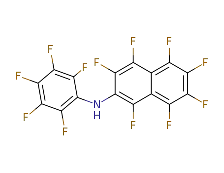 Molecular Structure of 80588-48-3 (1,3,4,5,6,7,8-heptafluoro-N-(pentafluorophenyl)naphthalen-2-amine)