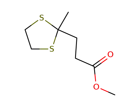 1,3-Dithiolane-2-propanoic acid, 2-methyl-, methyl ester