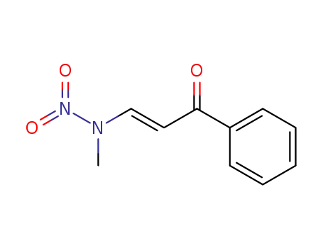 Molecular Structure of 99647-88-8 (1-phenyl-3-(methylnitroamino)-2-propen-1-one)