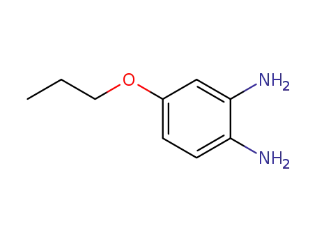 Molecular Structure of 56190-17-1 (4-PROPOXY-1,2-DIAMINE BENZENE)