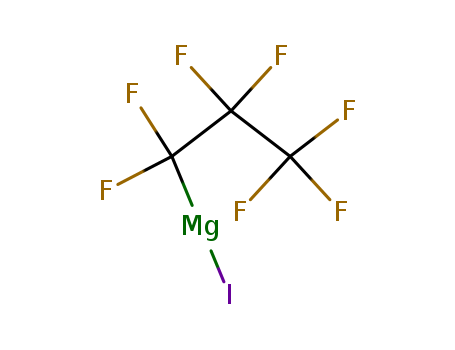 (heptafluoro n-propyl) magnesiumiodide