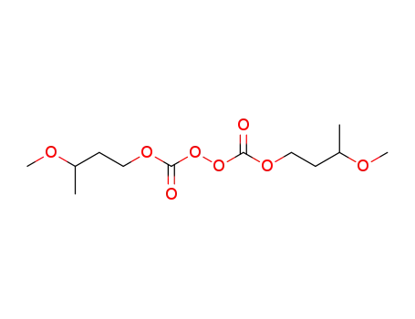 Molecular Structure of 52238-68-3 (bis(3-methoxybutyl) peroxydicarbonate)