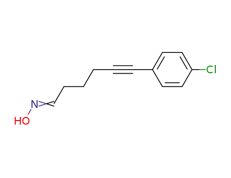 6-(4-chlorophenyl)hex-5-ynal oxime