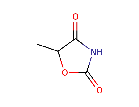 Molecular Structure of 27770-23-6 (5-METHYL-2,4-OXAZOLIDINEDIONE)