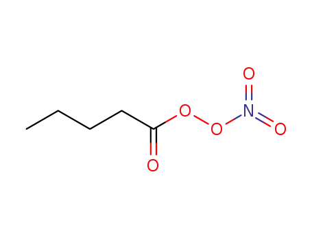 Molecular Structure of 154292-37-2 (n-pentanoyl peroxynitrate)