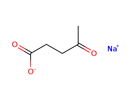 Molecular Structure of 19856-23-6 (sodium 4-oxovalerate)
