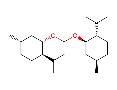 Molecular Structure of 132339-28-7 ((1S,1'R,2R,2'S,5S,5'R)-1,1'-methylenedioxybis(2-isopropyl-5-methylcyclohexane))