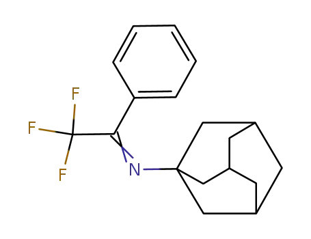 Molecular Structure of 141903-89-1 (Adamantan-1-yl-[2,2,2-trifluoro-1-phenyl-eth-(Z)-ylidene]-amine)