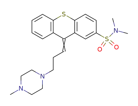 Molecular Structure of 5591-45-7 (CIS-THIOTHIXENE)