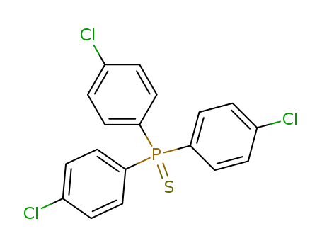Phosphine sulfide, tris(4-chlorophenyl)-