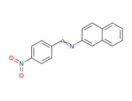 2-Naphthalenamine, N-[(4-nitrophenyl)methylene]-