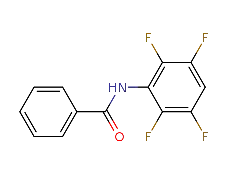 Molecular Structure of 80588-62-1 (N-(2,3,5,6-Tetrafluoro-phenyl)-benzamide)