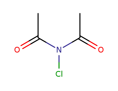 Molecular Structure of 59719-20-9 (Acetamide, N-acetyl-N-chloro-)