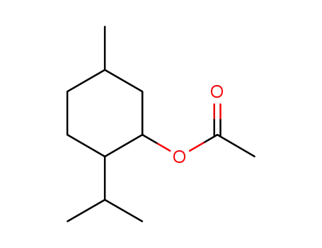 Molecular Structure of 16409-45-3 (L-MENTHYL ACETATE)