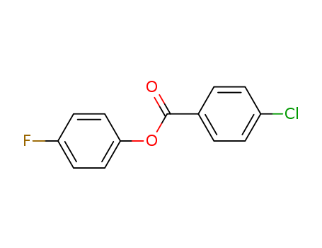 Benzoic acid,4-chloro-, 4-fluorophenyl ester