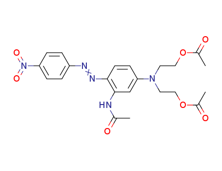 Acetamide,N-[5-[bis[2-(acetyloxy)ethyl]amino]-2-[2-(4-nitrophenyl)diazenyl]phenyl]-