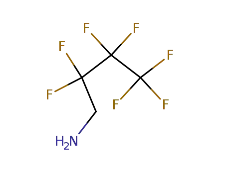 Molecular Structure of 374-99-2 (2,2,3,3,4,4,4-HEPTAFLUOROBUTYLAMINE)
