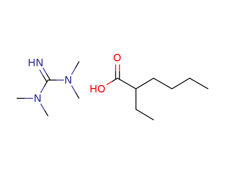 2-Ethylhexanoic acid, compound with 1,1,3,3-tetramethylguanidine (1:1)
