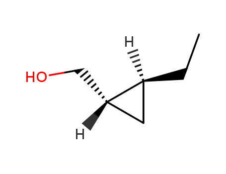 Cyclopropanemethanol,2-ethyl-, (1R,2S)-rel-