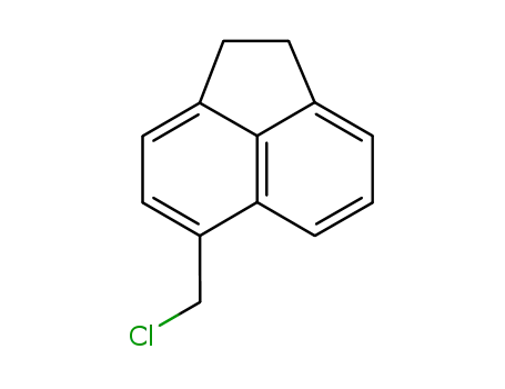 Molecular Structure of 62456-13-7 (5-(Chloromethyl)-1,2-dihydroacenaphthylene)