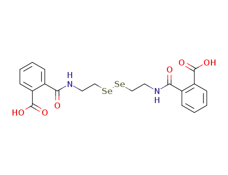 Molecular Structure of 112349-96-9 (<i>N</i>,<i>N</i>'-(3,4-diselena-hexanediyl)-bis-phthalamic acid)